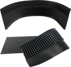 Professional Craps Table Diamond Rubber Bumper - 48" x 11"