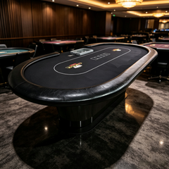 102" Smart LED Luxury Poker Table - USB Charging & Security