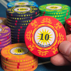 Poker Club Ceramic Poker Chips 10g