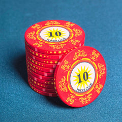 Poker Club Ceramic Poker Chips 10g