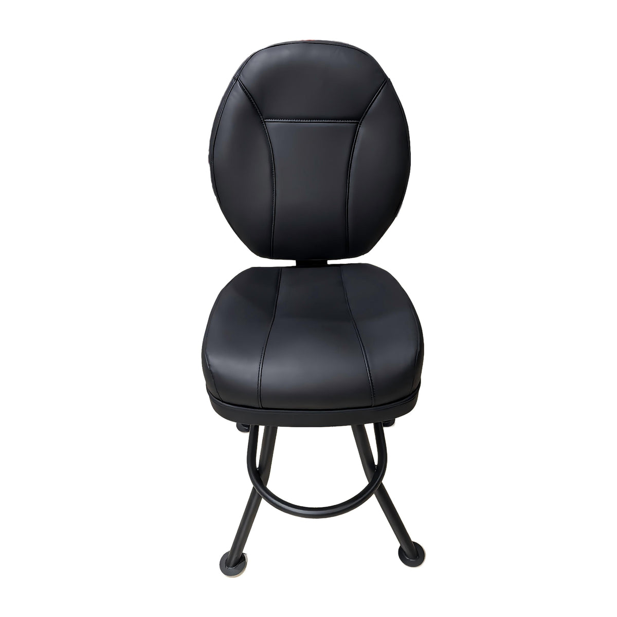 Professional Armless Black VIP Casino Chair - Poker Stool