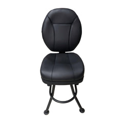 Professional Armless Black VIP Casino Chair - Poker Stool