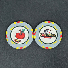EPT Design Blank Ceramic Poker Chips - Custom UV Logo DIY