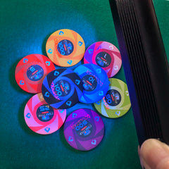 Custom UV Anti-Counterfeit Ceramic Poker Chips