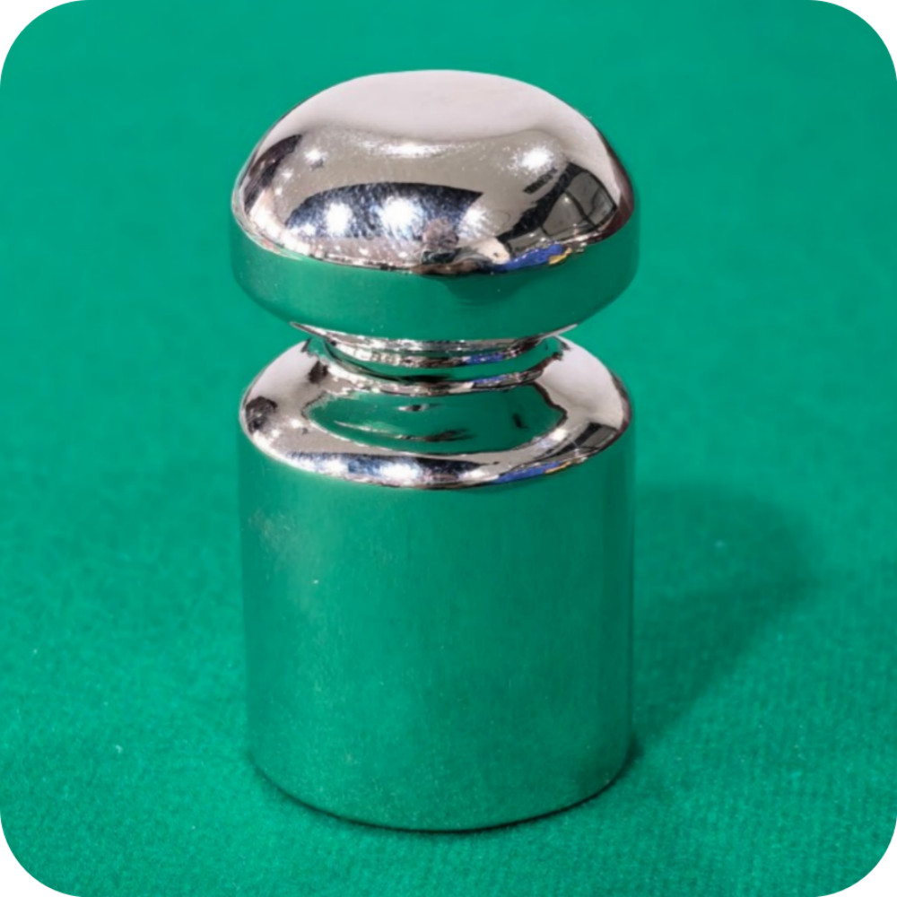 Professional Metal Roulette Mark | Casino Win Marker - Gold & Silver