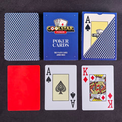 Coolstar Jumbo Index Poker Cards – 100% Plastic, Waterproof