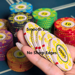 Poker Club Ceramic Poker Chips 10g