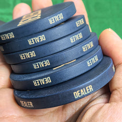 Pro 50mm Ceramic Poker Dealer Button - Weighted 26.8g