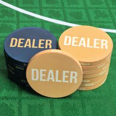 Pro 50mm Ceramic Poker Dealer Button - Weighted 26.8g