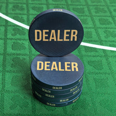 Pro 50mm Ceramic Poker Dealer Button - Weighted 26.8g