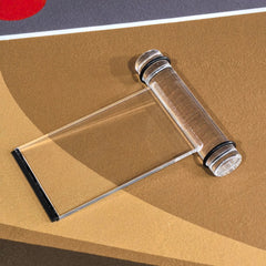 Acrylic Casino Money Paddle – Clear Drop Tool for Poker & Gaming Tables