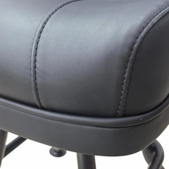 Professional Armless Black VIP Casino Chair - Poker Stool