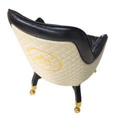 Luxury Custom Poker Table Chair - Diamond Tufted VIP Seat