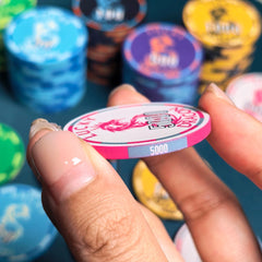 Lucky Dragon 39mm Ceramic Poker Chips 10g