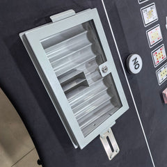 102" Smart LED Luxury Poker Table - USB Charging & Security
