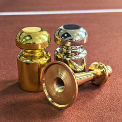Professional Metal Roulette Mark | Casino Win Marker - Gold & Silver