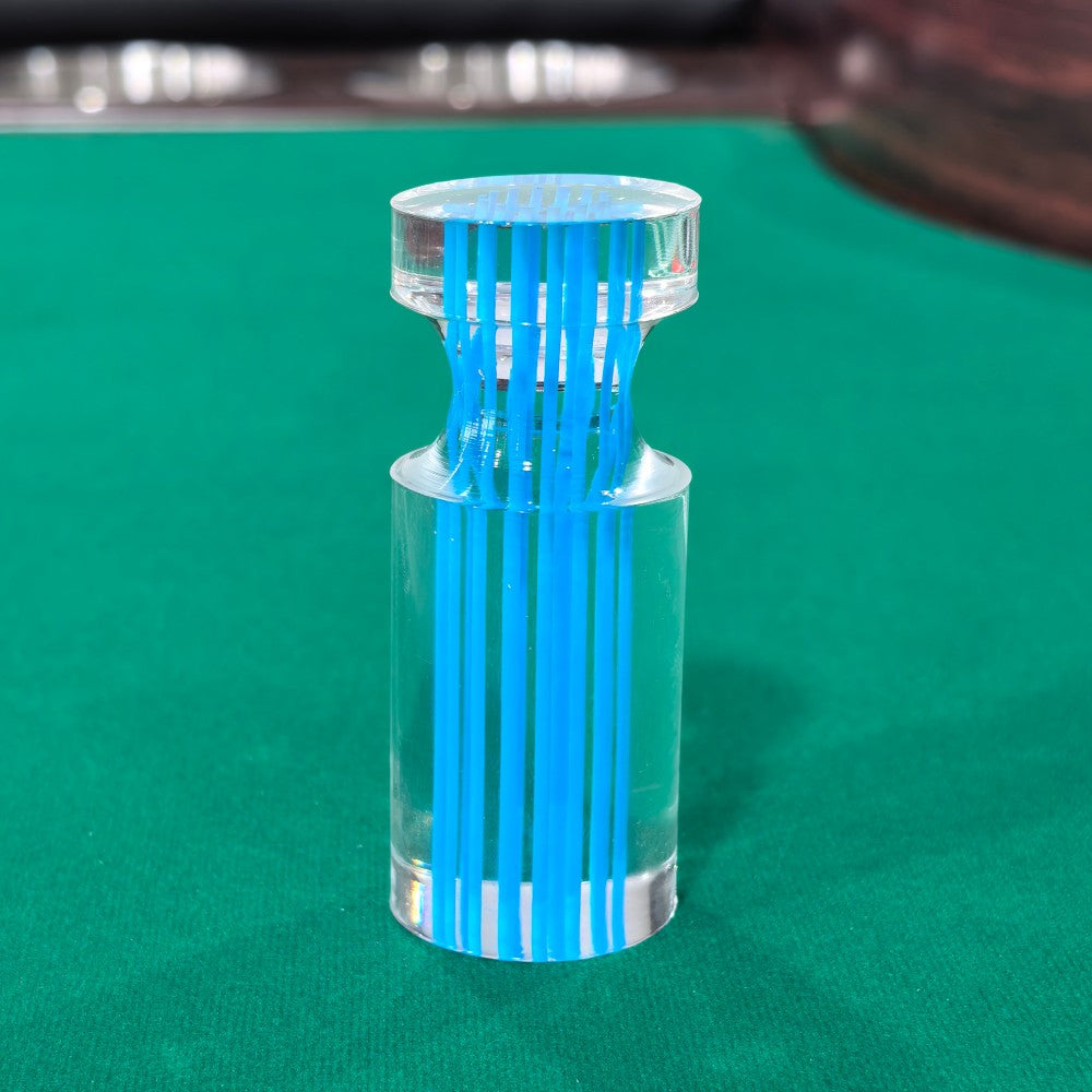 Crystal Clear Acrylic Roulette Mark | Modern Casino Win Marker